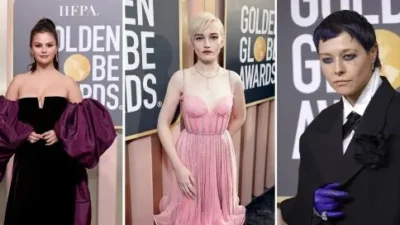 Julia Garner, Selena Gomez dan Emma D’arcy Bersinar dalam De Beers Jewellers di Golden Globe Awards 2023