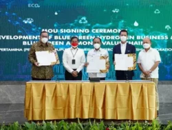 Pertamina, Pupuk Indonesia & Mitsubishi Corporation Berkolaborasi Kembangkan Bisnis Blue/Green  Hydrogen & Ammonia