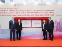 Dirikan Institut Penelitian Kota Cerdas & Institut Penelitian Energi Cerdas, PolyU Peroleh Dukungan Yayasan Amal Otto Poon