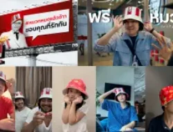 Topi Bucket KFC ikonik yang wajib dimiliki Thailand menjadi viral Dan semua orang menginginkan sepotong cinta