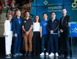 Mayor Ken Sim, St. Paul’s Foundation and Terry Hui of Concord Pacific roll out Tour de Concord 2024 Concord Pacific Tour de Concord Vancouver 2024