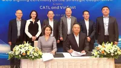 CATL & VinFast Capai Kerja Sama Strategis Global untuk Promosikan e-Mobilitas Global
