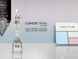 TECNO CAMON 19 Pro Art Edition Menangkan Penghargaan Desain MUSE 2022