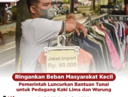 Alhamdullilah, Asyik.. Dorong Aktivitas PKL, Pemerintah Luncurkan Bantuan Tunai untuk Pedagang Kaki 5 & Warung