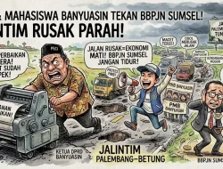 Jalan Nasional  Rusak Parah  : Ketua DPRD dan PMB Banyuasin Tekan BBPJN Sumsel