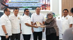 Wagub Sumsel Cik Ujang Dorong Tata Kelola Perizinan Karbon Hutan Berkelanjutan saat Sambut Kunker Komisi IV DPR RI