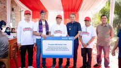 BRI Gelar Program Semarak Merah Putih Kemerdekaan Desa BRILiaN di Desa Ibru Jambi