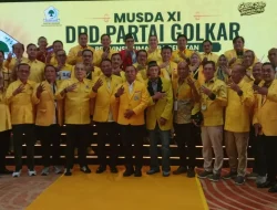 Sah! Andie Dinialdie Terpilih Jadi Ketua DPD Golkar Sumsel Periode 2026–2031