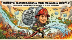 Pemerintah Pastikan Dukungan Penuh Penanganan Karhutla di Sejumlah Daerah