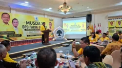 Hadir di Musda XI Golkar Muba, Andie Dinialdie Dorong Penguatan Kader dan Targetkan Peningkatan Kursi Legislatif