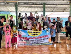Bangun Karakter dan Kebersamaan, Rumah Belajar INSPIRASI Ajak Anak-Anak Gumay Talang Main Air