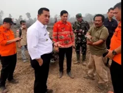 Gasing : Selesai Terbakar Langsung Digarap, Bupati Banyuasin Geram