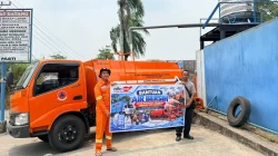 Alfaone Gandeng BPBD Sumsel Terjunkan Mobil ‘Banpres’ Gempur Kekeringan di Banyuasin
